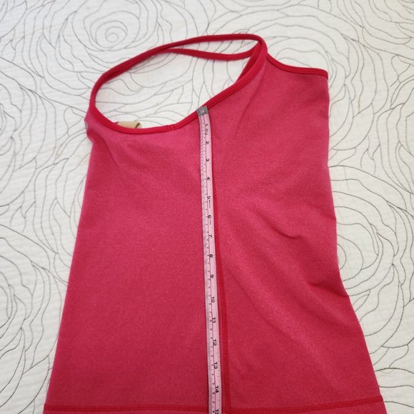 LULULEMON [6] Pink Heathered Power Y Lululemon Tank - Picture 14 of 14